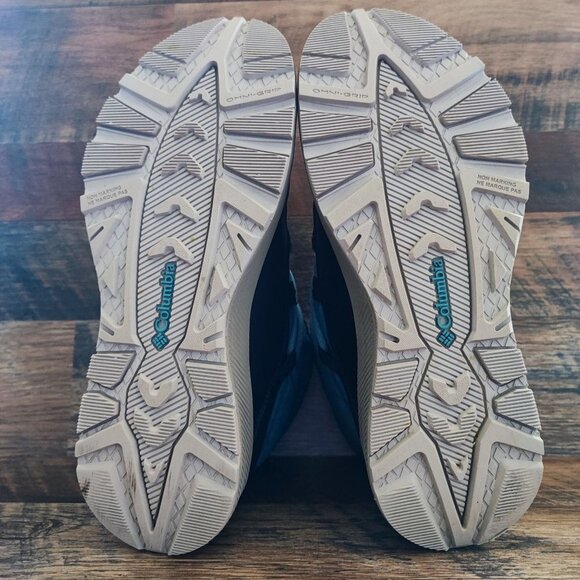 Columbia Women's Slopeside Village Omni-Heat Mid Winter Navy Boot Size 9.5 - Picture 6 of 7